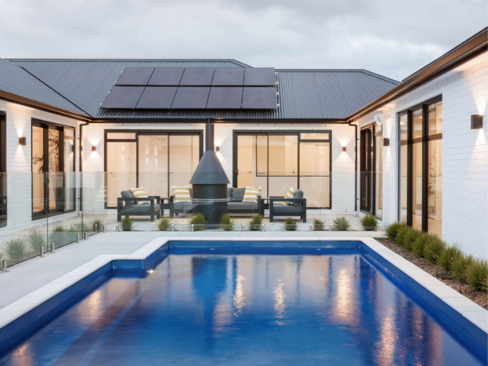 Modern House with Pool in Tauranga Shoot Location