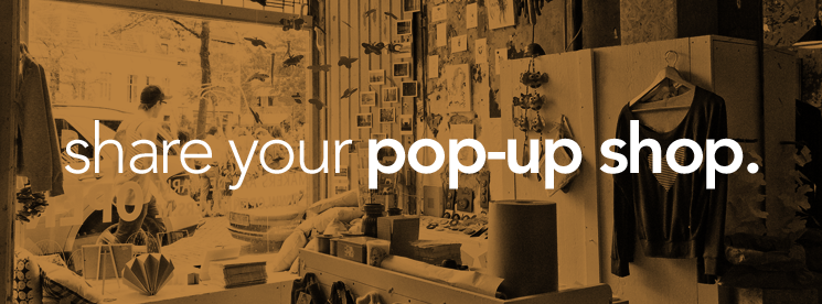List your Pop-up Shop on Sharedspace Now 